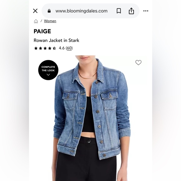 PAIGE Jackets & Blazers - PAIGE LIKE NEW WOMENS “Rowan” JACKET 
SIZE M